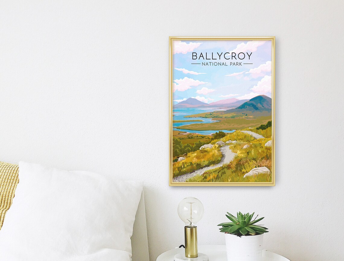 Ballycroy National Park Vintage Travel Poster - Image 3