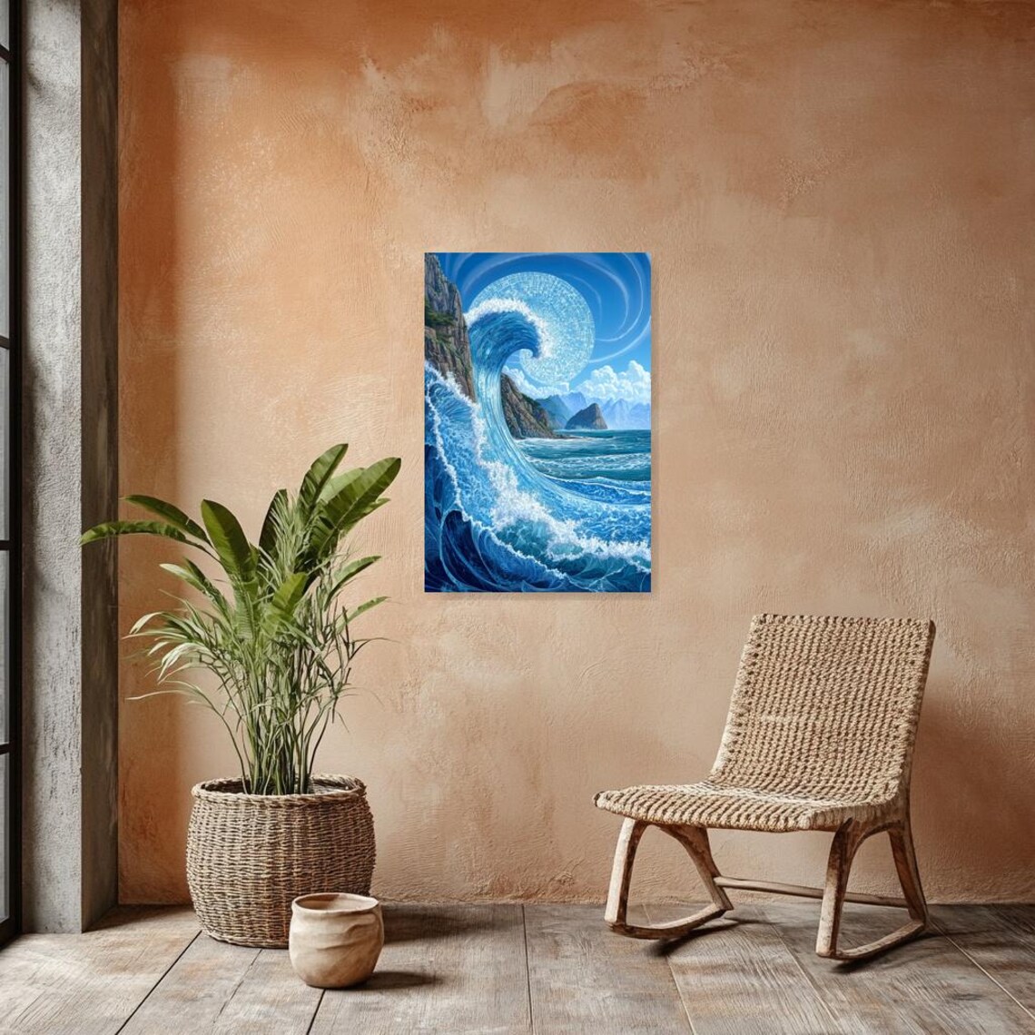 Hokusai Ocean Wave, Beautiful Home Decor - Image 3