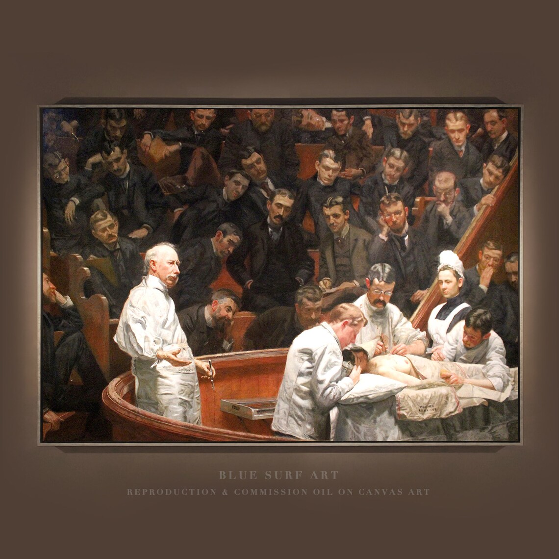 Thomas Eakins The Agnew Clinic 1889 Surgical Theater Art Poster