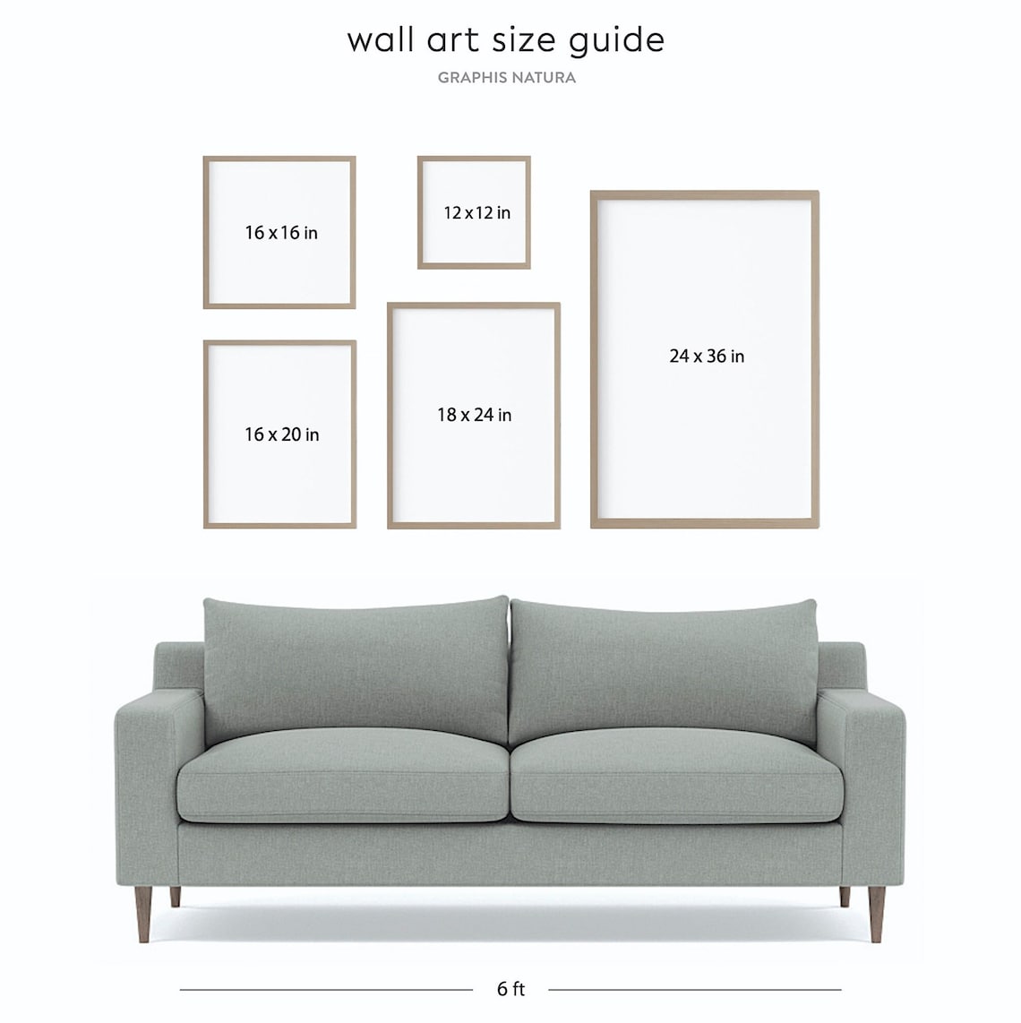 Olive Green Line Wildflowers Poster Minimalist Botanical Sketch - Image 2