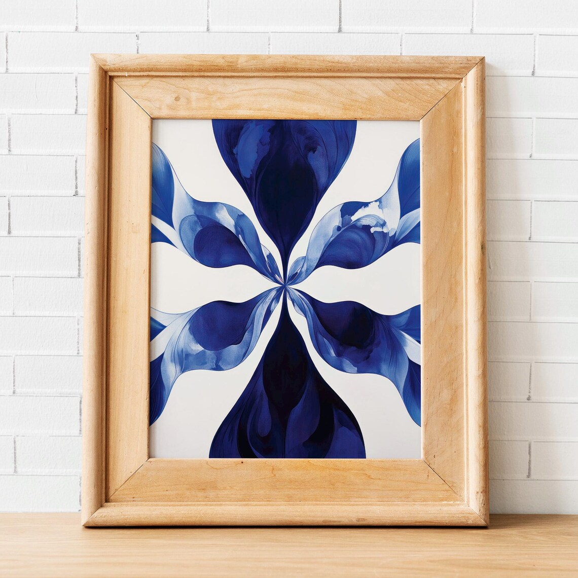 Elegant Abstract Art Print, Posh Gallery Style - Image 2