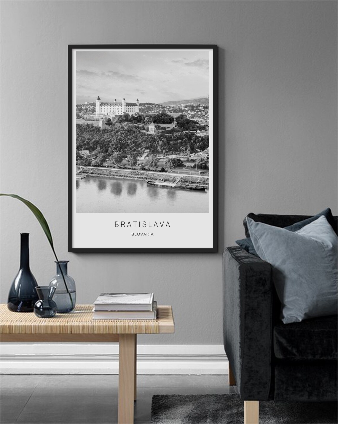 Bratislava Slovakia Poster Travel Poster Slovakia Print Slovakia Photography Cities Prints Home Decor Europe City Wall Art - Image 3
