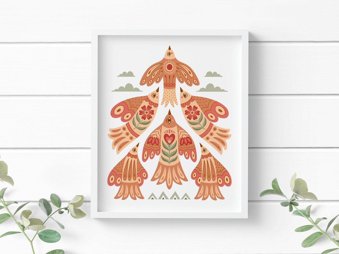 As One We Rise Art Print, Inspirational Quote - Image 2