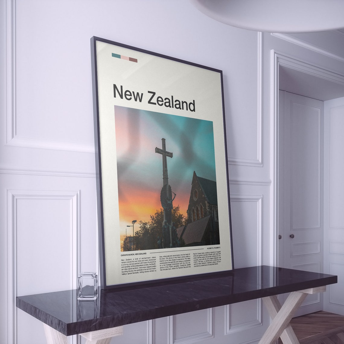 New Zealand Print New Zealand Poster New Zealand Wall Art New Zealand Art Print New Zealand Photo Traveler Gifts Travel Poster - Image 2