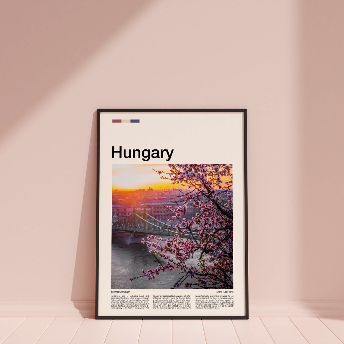 Hungary Print Hungary Poster Hungary Wall Art Hungary Art Print Hungary Photo Hungary Gifts Travel Poster Traveler Gifts - Image 4