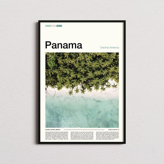 Panama Print Panama Poster Panama Wall Art Panama Art Print Panama Photo