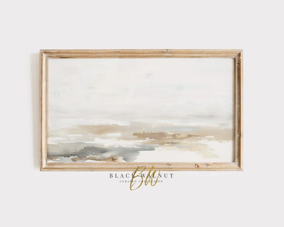 Frame Tv Abstract Art Modern Neutral Abstract Painting Minimalist Aesthetic Modern Tv Screensaver Instant