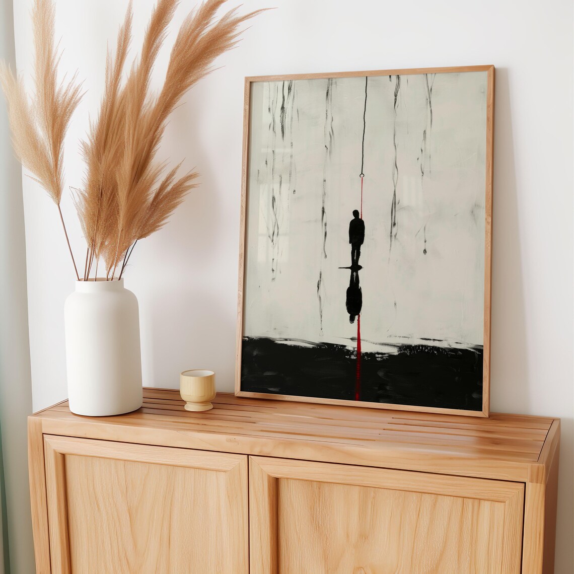 Hanging To The Red Thread Of Fate Travel Poster - Image 3