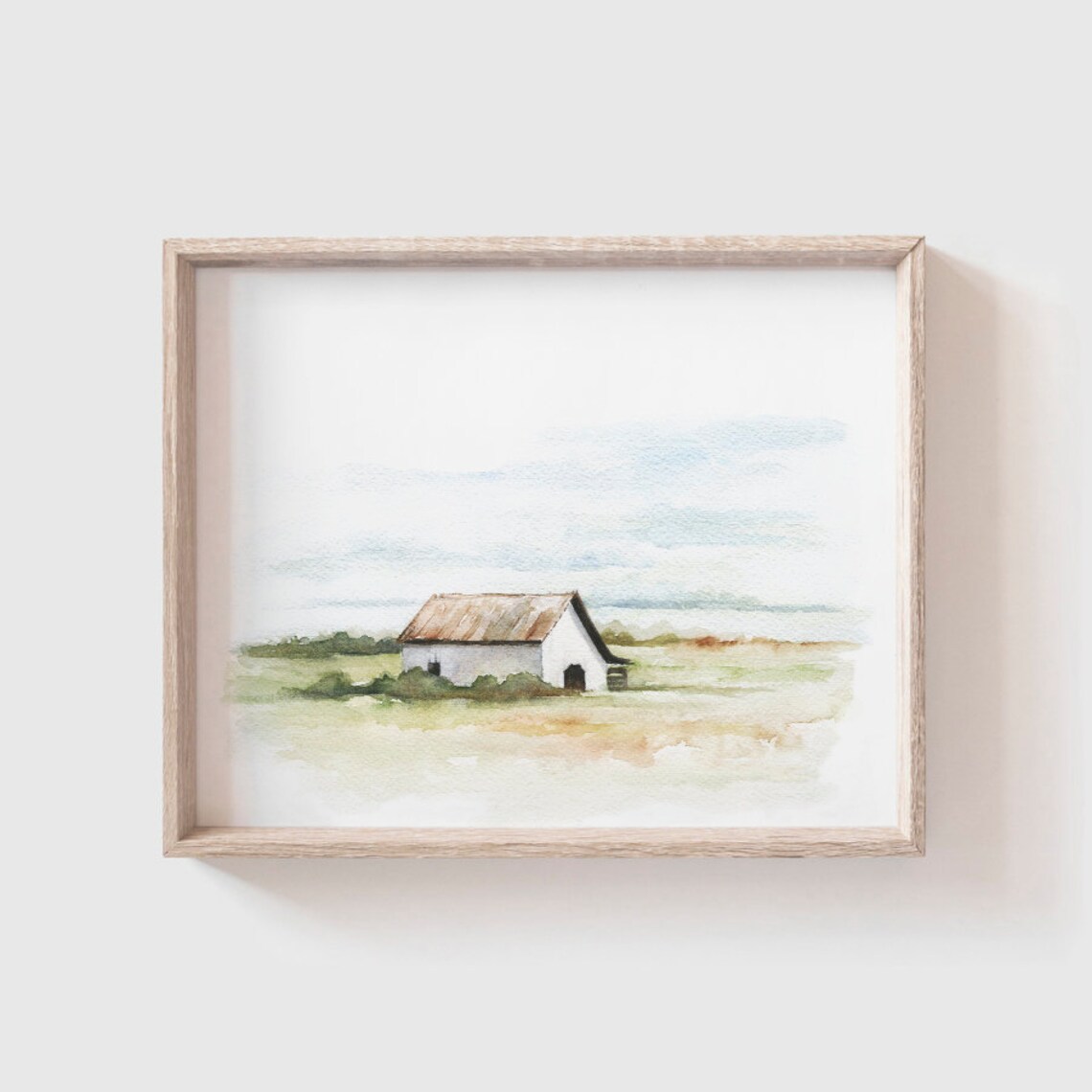 Barn No 4 Art Print, Modern Farmhouse Decor