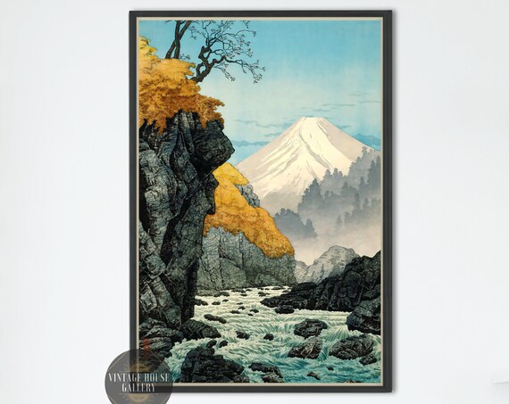 Ashitakayama Autumn by Shotei Takahashi, Ukiyoe