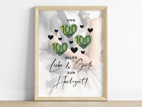 Cash Gift For Wedding Last Minute Gift Creative Money Gifts Simple Cash Gift For Marriage Wedding Gift Pdf File