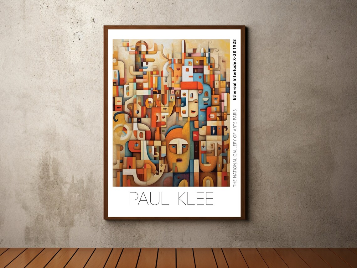 Serene Conundrum Sunset Reverie Whimsical Stacked City Poster