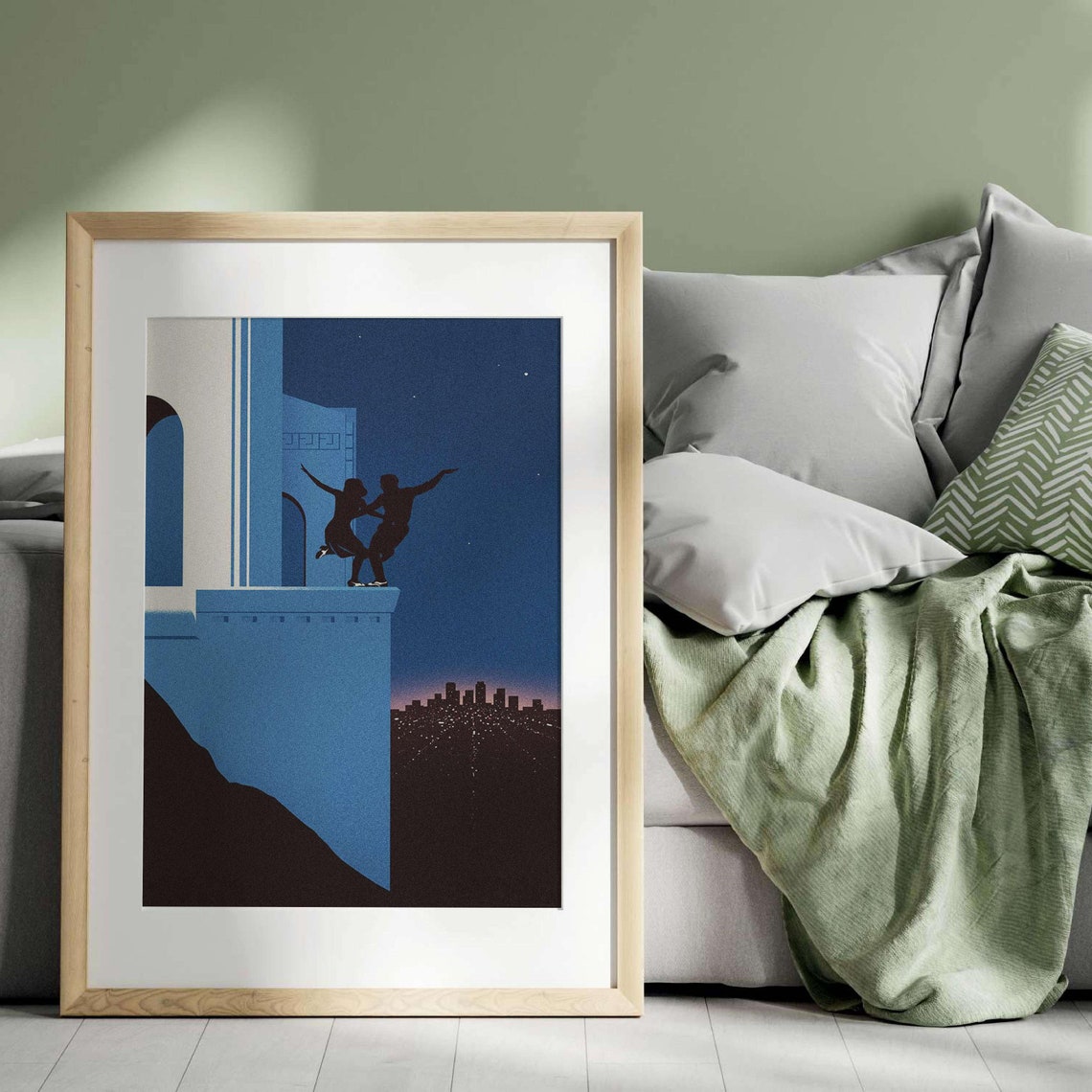 La La Land Inspired Observatory Night Dance Movie Art Poster - Image 2