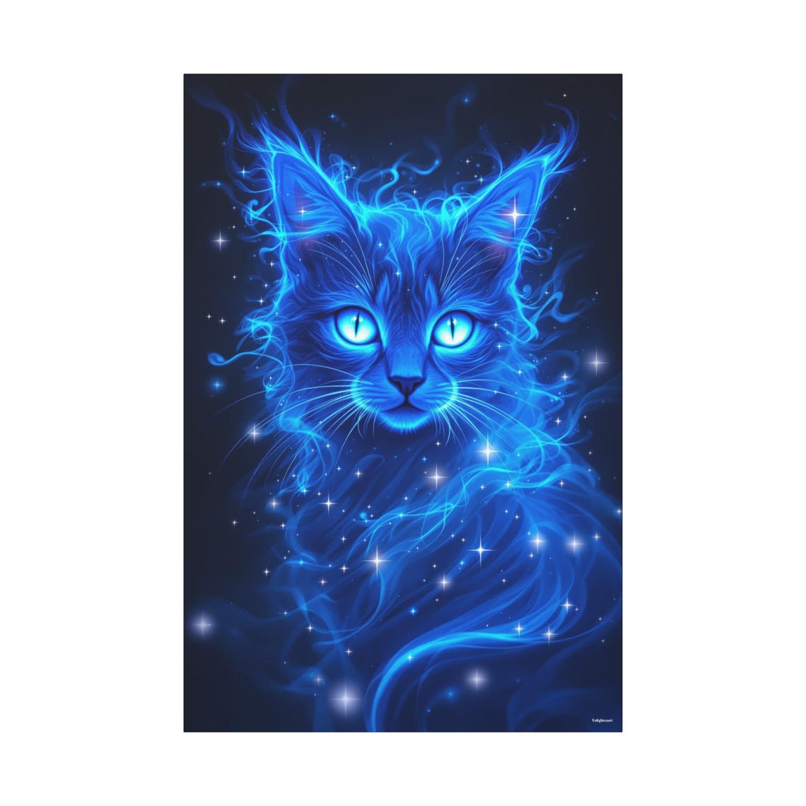 Enchanted Cat - Whimsical Art Print - Image 3