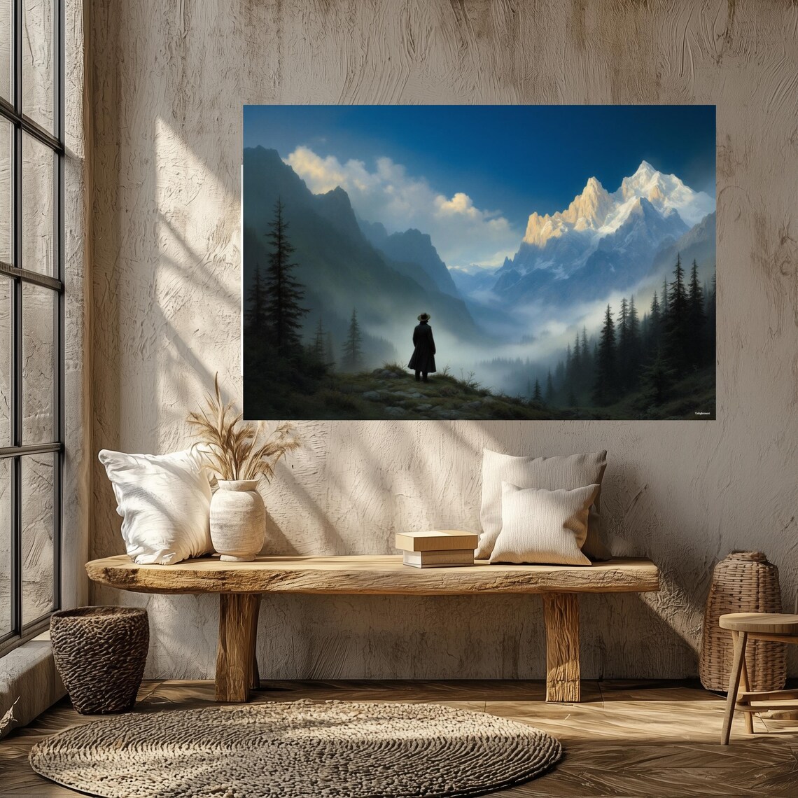 Echoes Of A Storybook Scene, Art Print