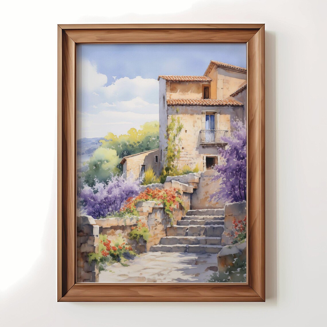 Cottage Garden Decor, Vintage French Countryside - Image 3