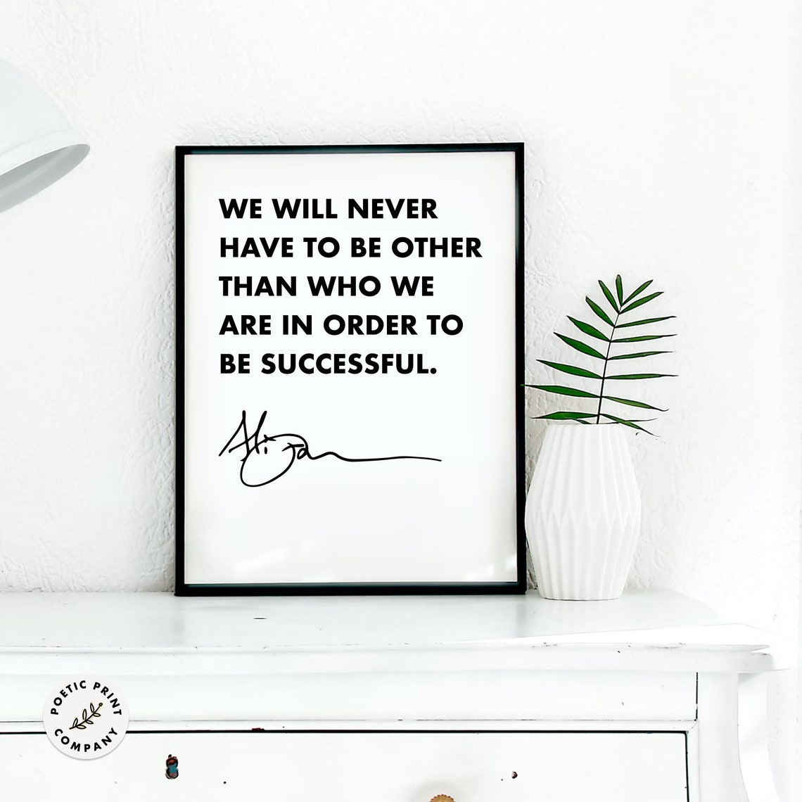 Alice Walker We Will Never Have To Be Other Than Who We Are Poster - Image 3
