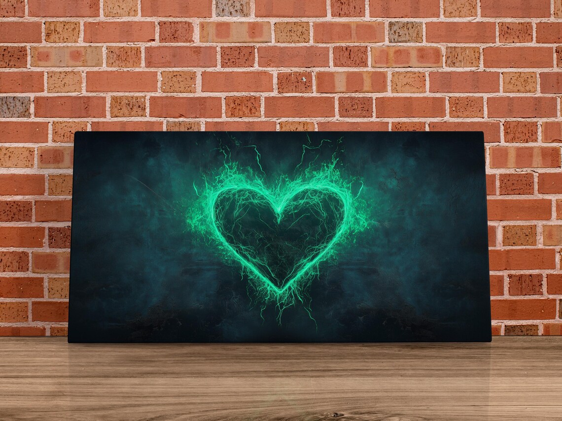 Romantic Heart Splash, Valentines Day Decor - Image 4