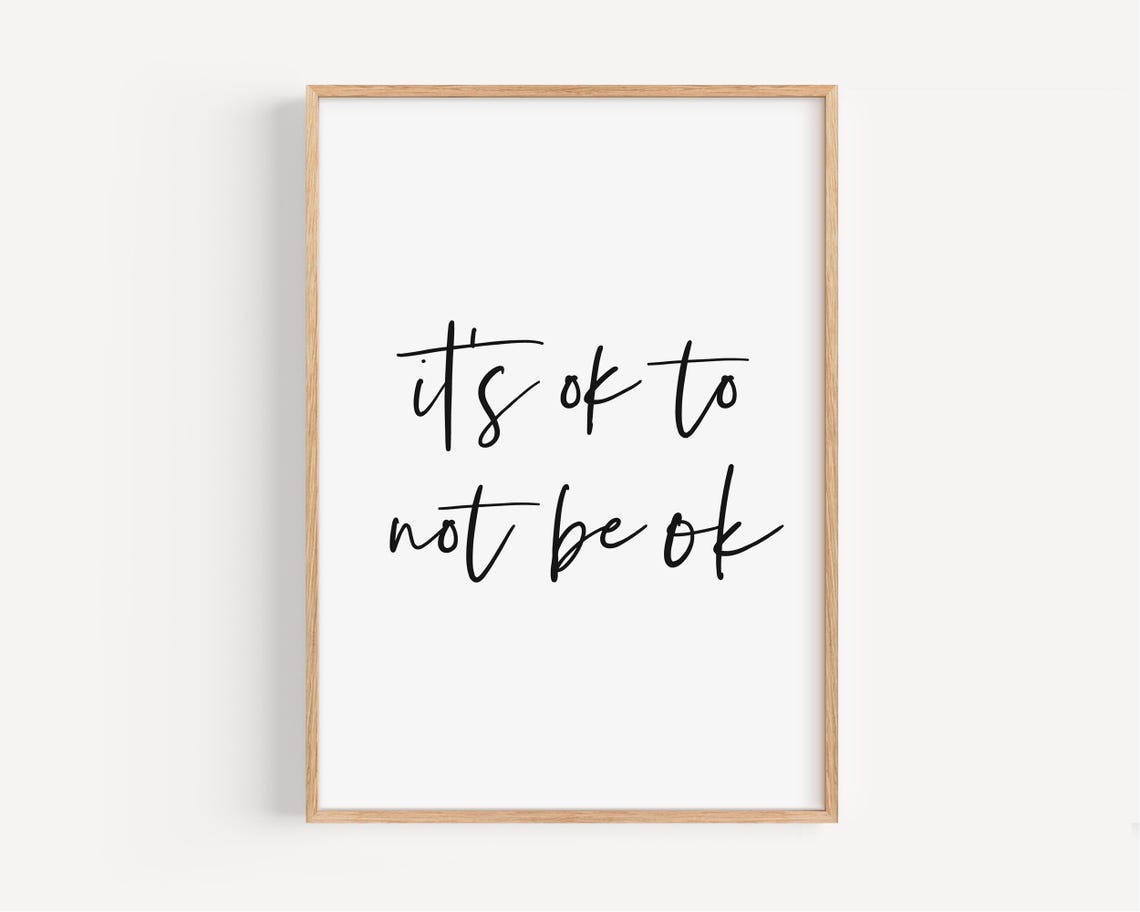 Quotes Wall Art For Counselling Office Therapist Office Decor Inspirational Quote Art Positive Vibes Print