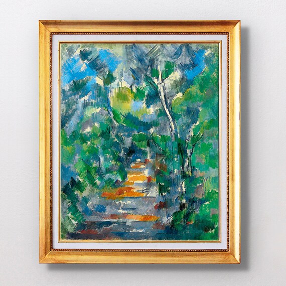 Paul Cezanne Forest Scene 1900 Fine Art Glice Sku 0268