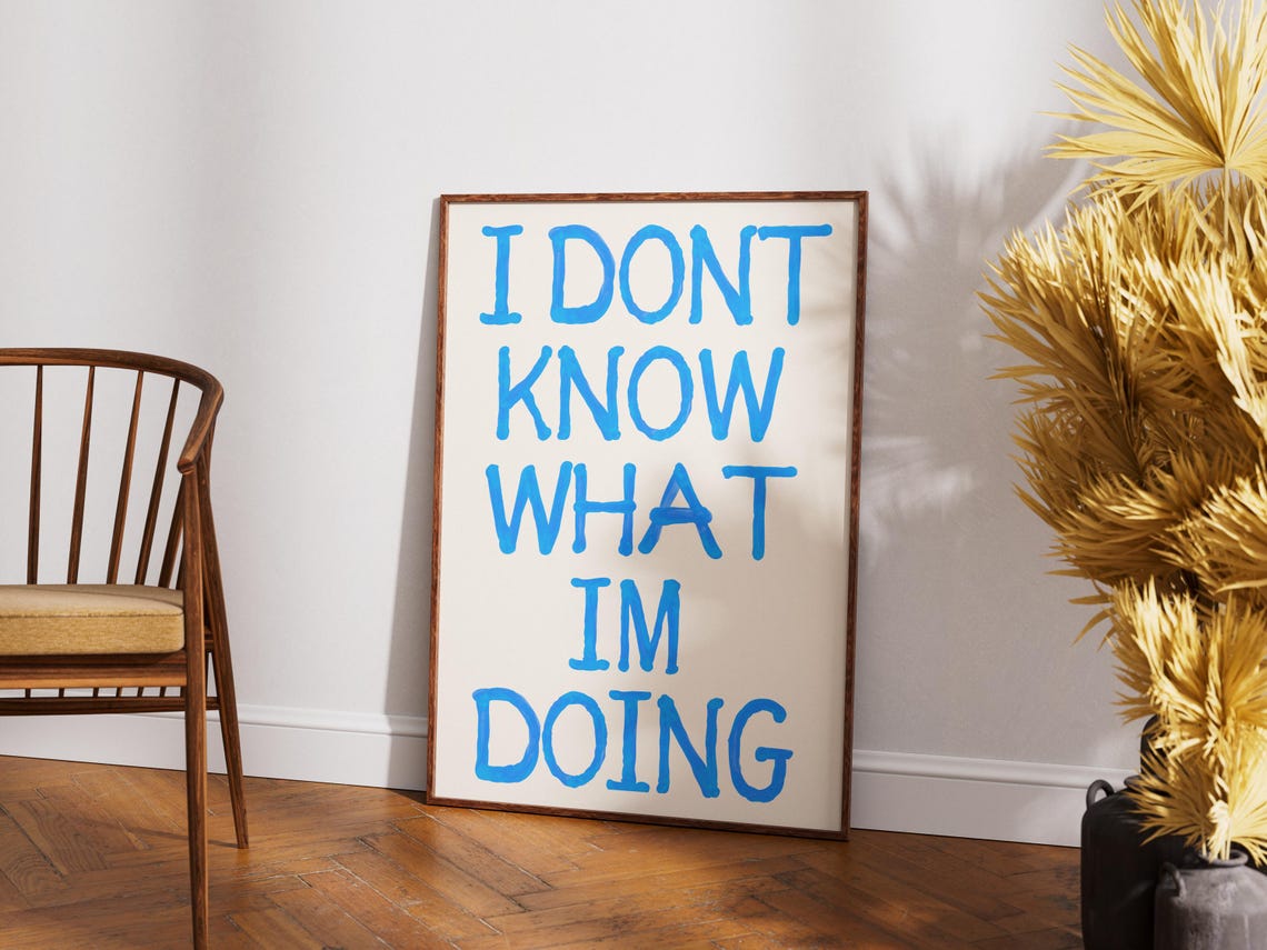 Relatable Quote, Retro Style Illustration
