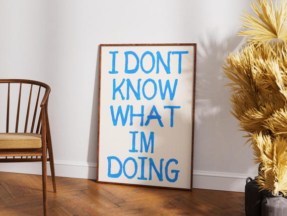 Relatable Quote, Retro Style Illustration