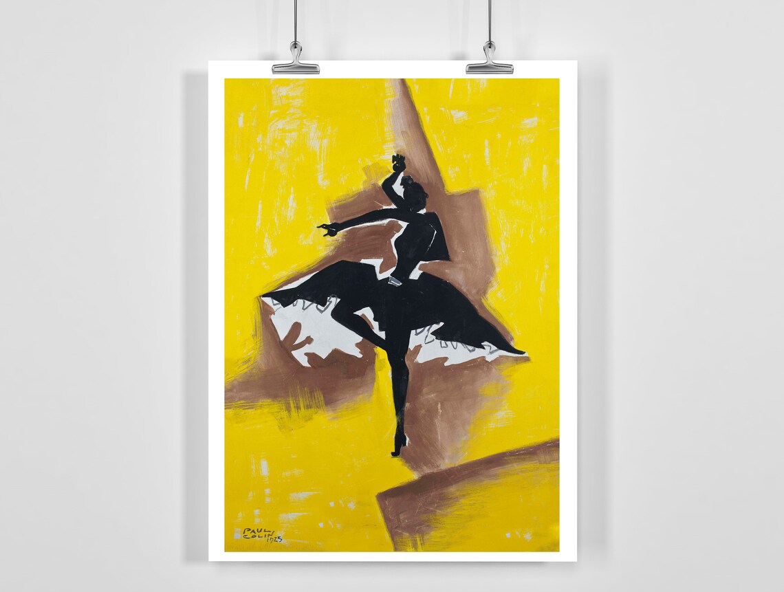 Argentina By Paul Colin, Vintage Art Deco Poster