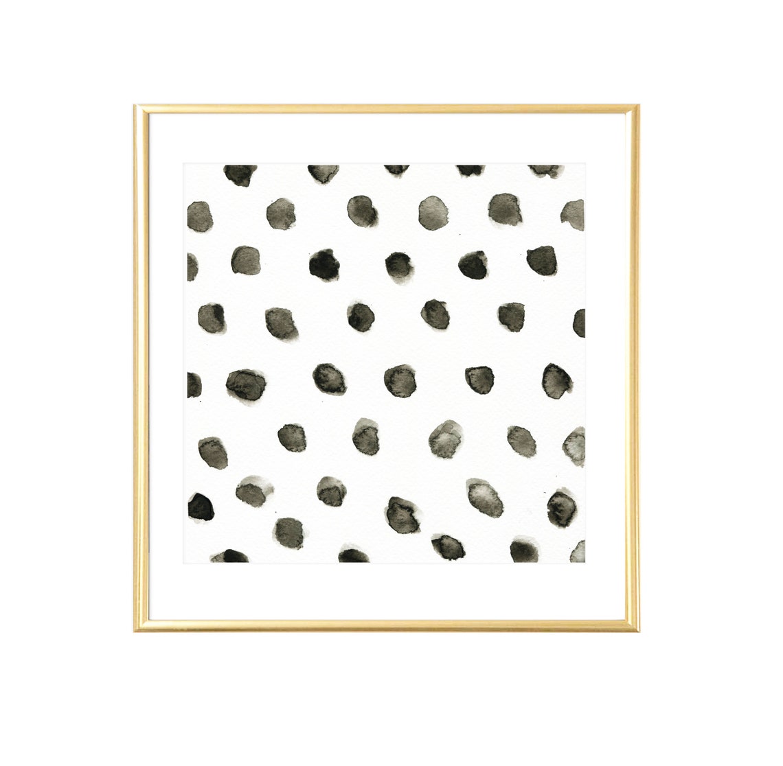 Black Dots Print Black And White Prints Modern Nursery Art Abstract Art Print Abstract Print Modern Nursery Decor Nursery Wall Art