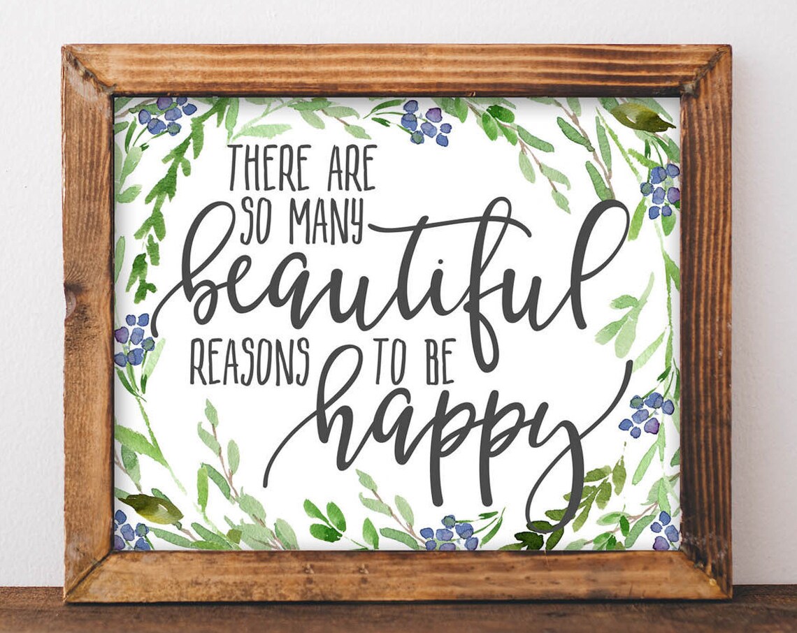 Wall Art Quotes Rustic Home Decor Poster