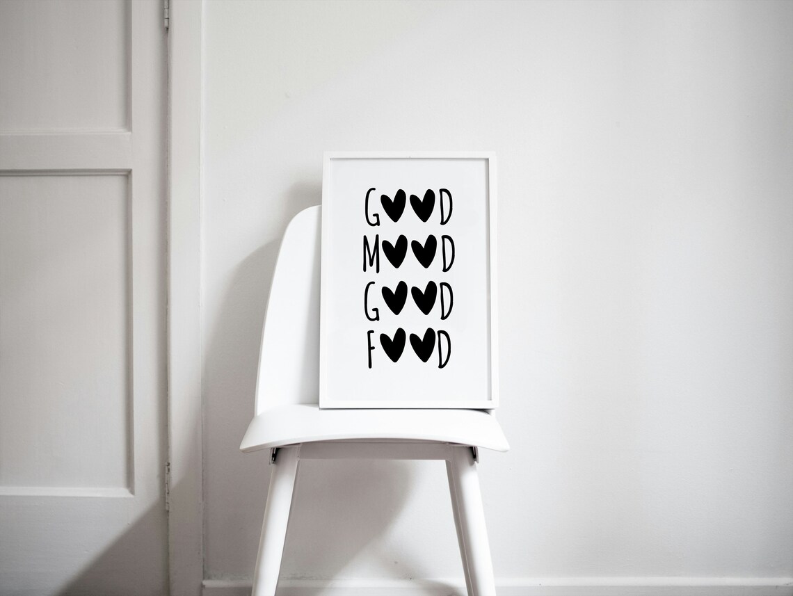 Kitchen Prints, Minimalist Kitchen Wall Art Print - Image 3