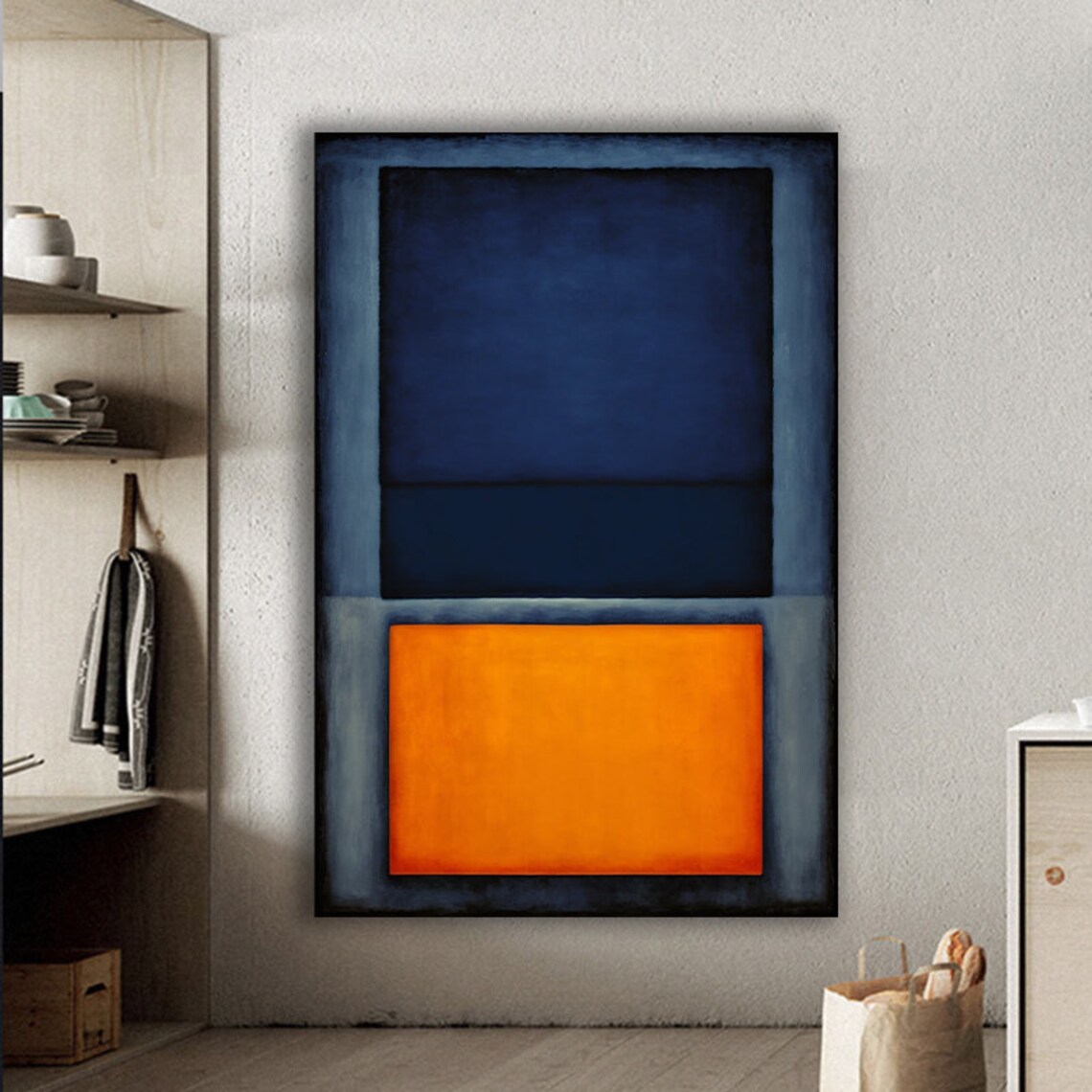 Rothko Orange Abstract, Mark Rothko - Image 3