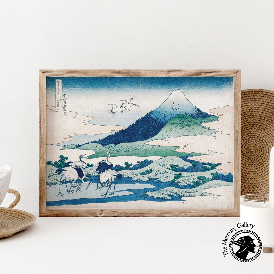 Hokusai Mount Fuji Japan Woodblock Art Print