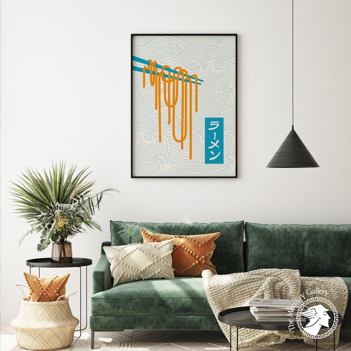 Japan Noodle Ramen Art Print, Japanese Food - Image 3