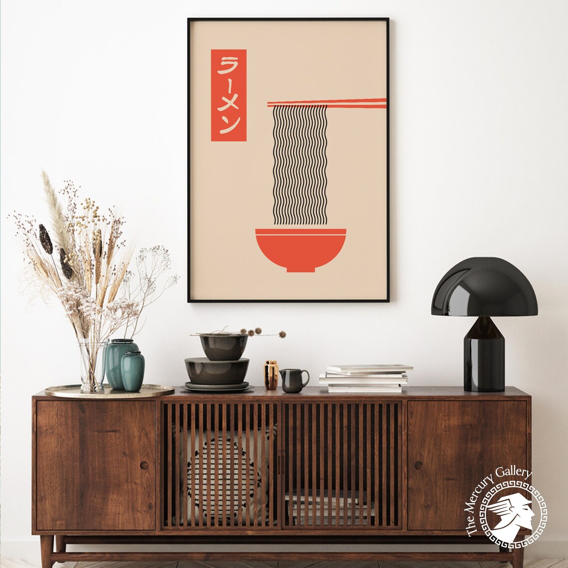 Ramen Noodle Vintage Poster, Japanese Culture Print - Image 5