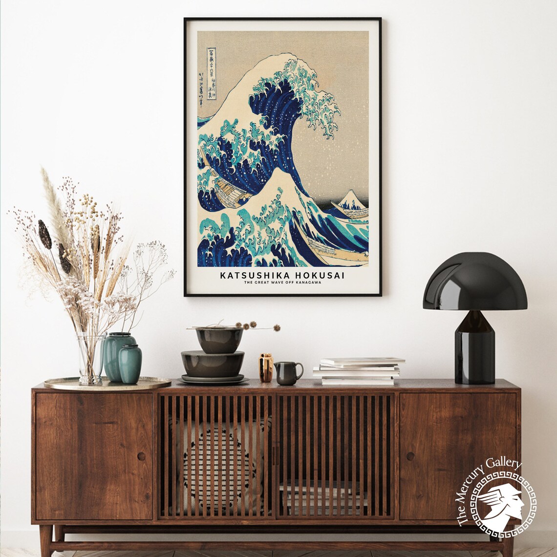 The Great Wave Off Kanagawa Ukiyo-E Art Print - Image 6