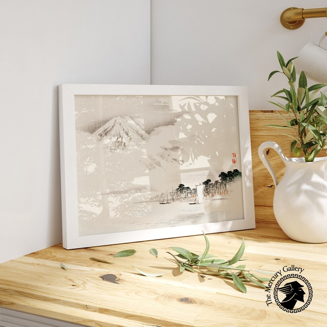 Mount Fuji Vintage Travel Poster, Japanese Art - Image 5