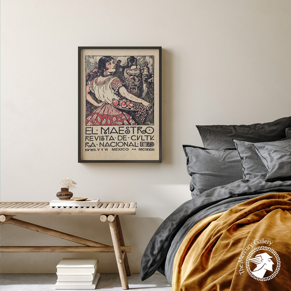 El Maestro Mexican Vintage Travel Poster Print - Image 2