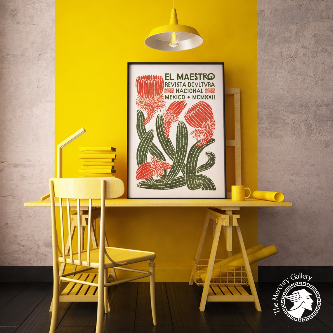 Mexican Exhibition Vintage Travel Poster Art Print - Image 2
