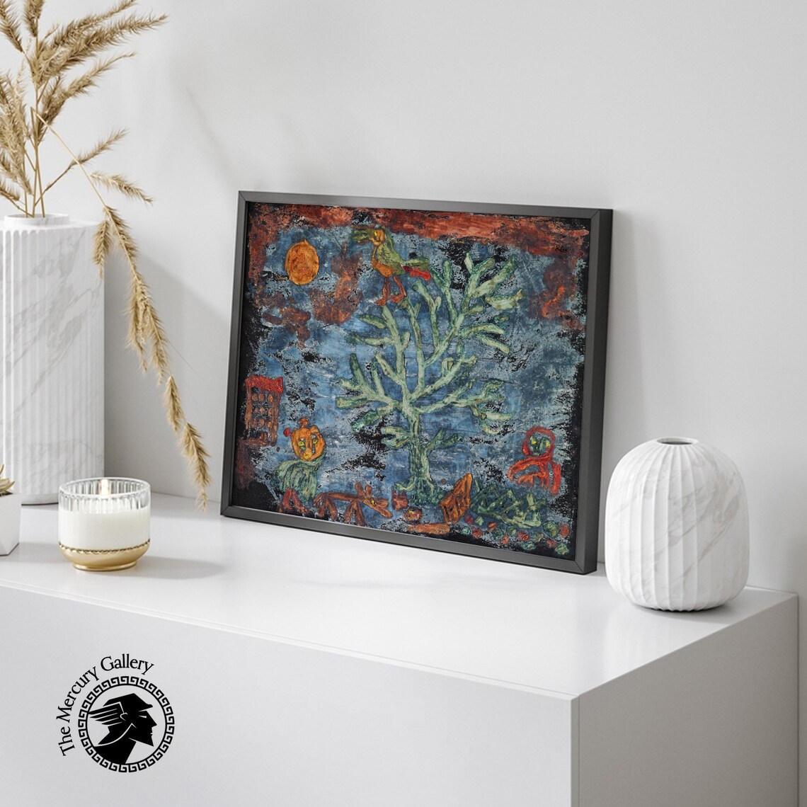 Paul Klee Exhibition Poster, Mid-Century Abstract Art - Image 2
