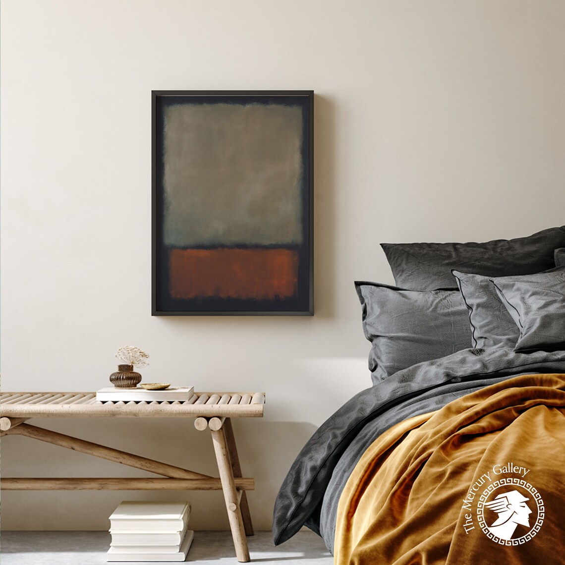 Mark Rothko Exhibition Poster, Living Room Decor - Image 6
