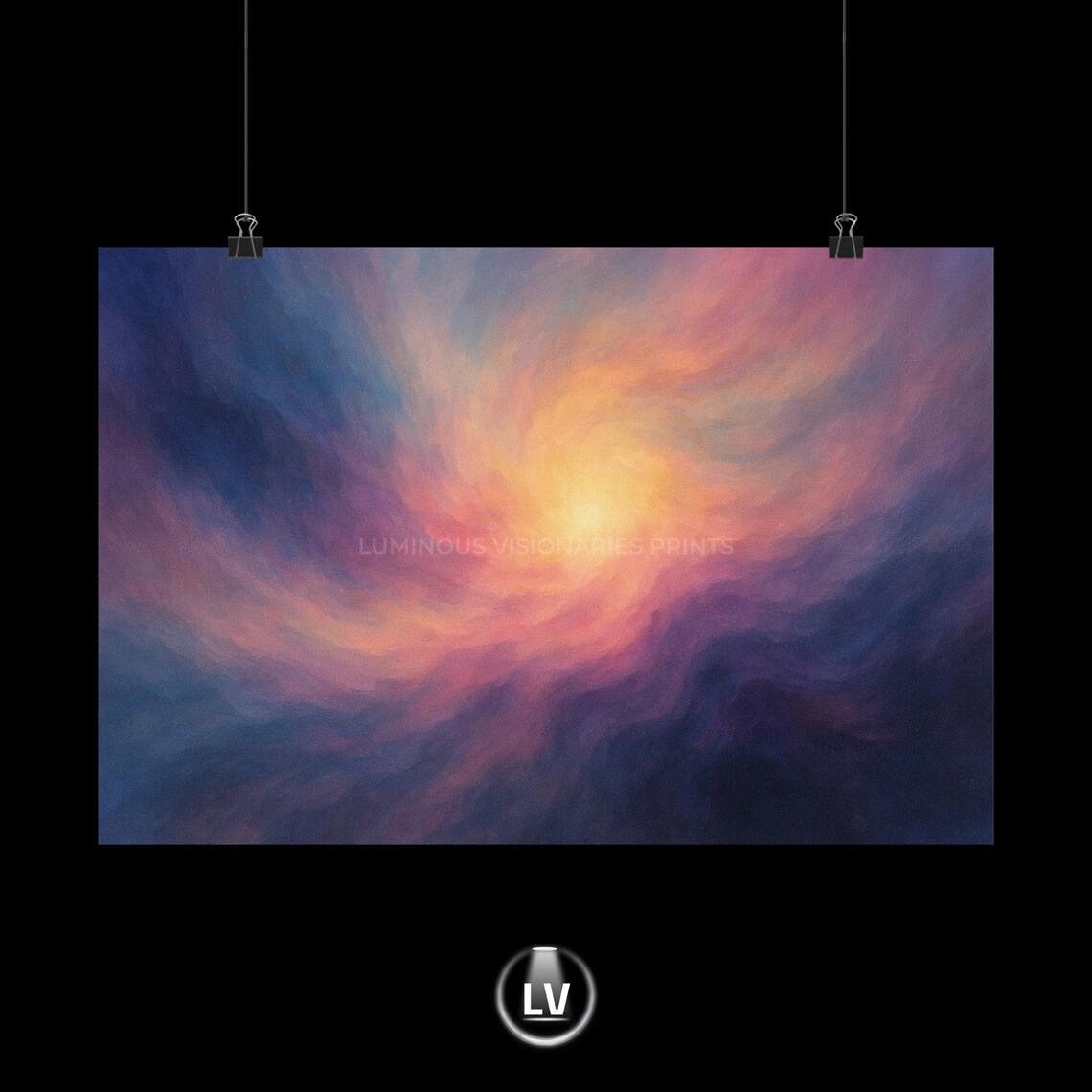 Colorful Abstract Poster, Gift For Lovers