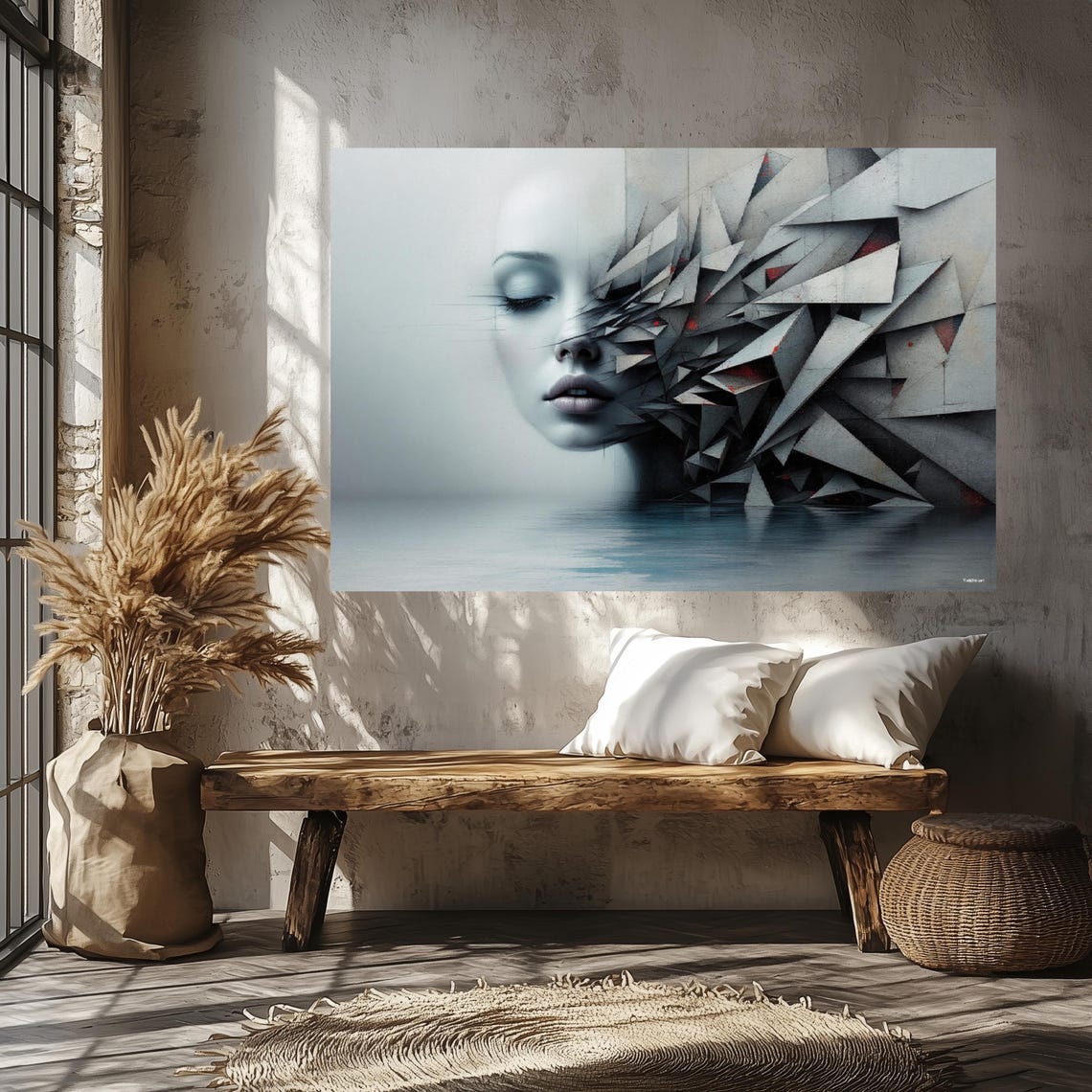 Dreams In Pieces Abstract Art Print