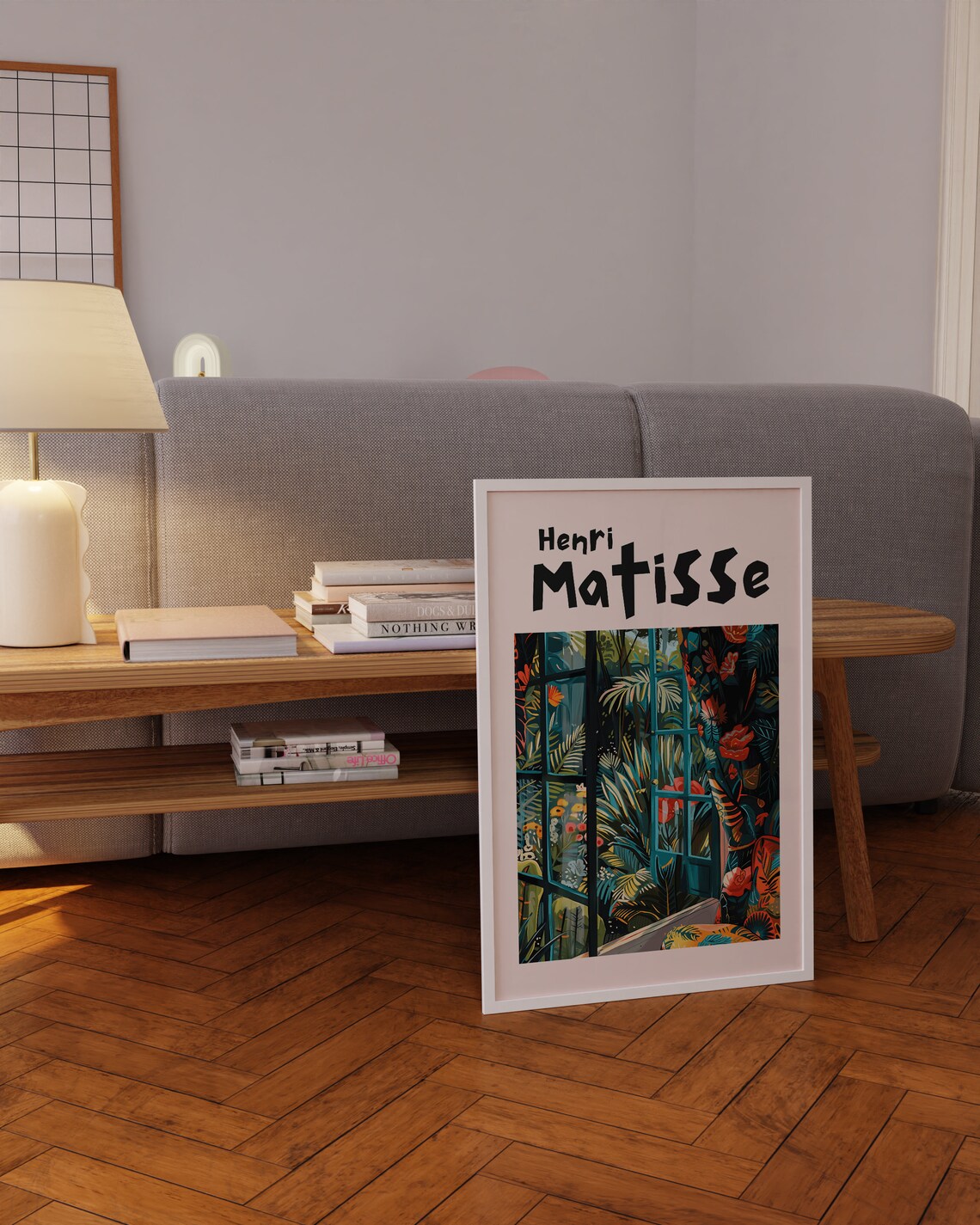 Henri Matisse Lush Tropical Window Garden Jungle View Art Poster - Image 3