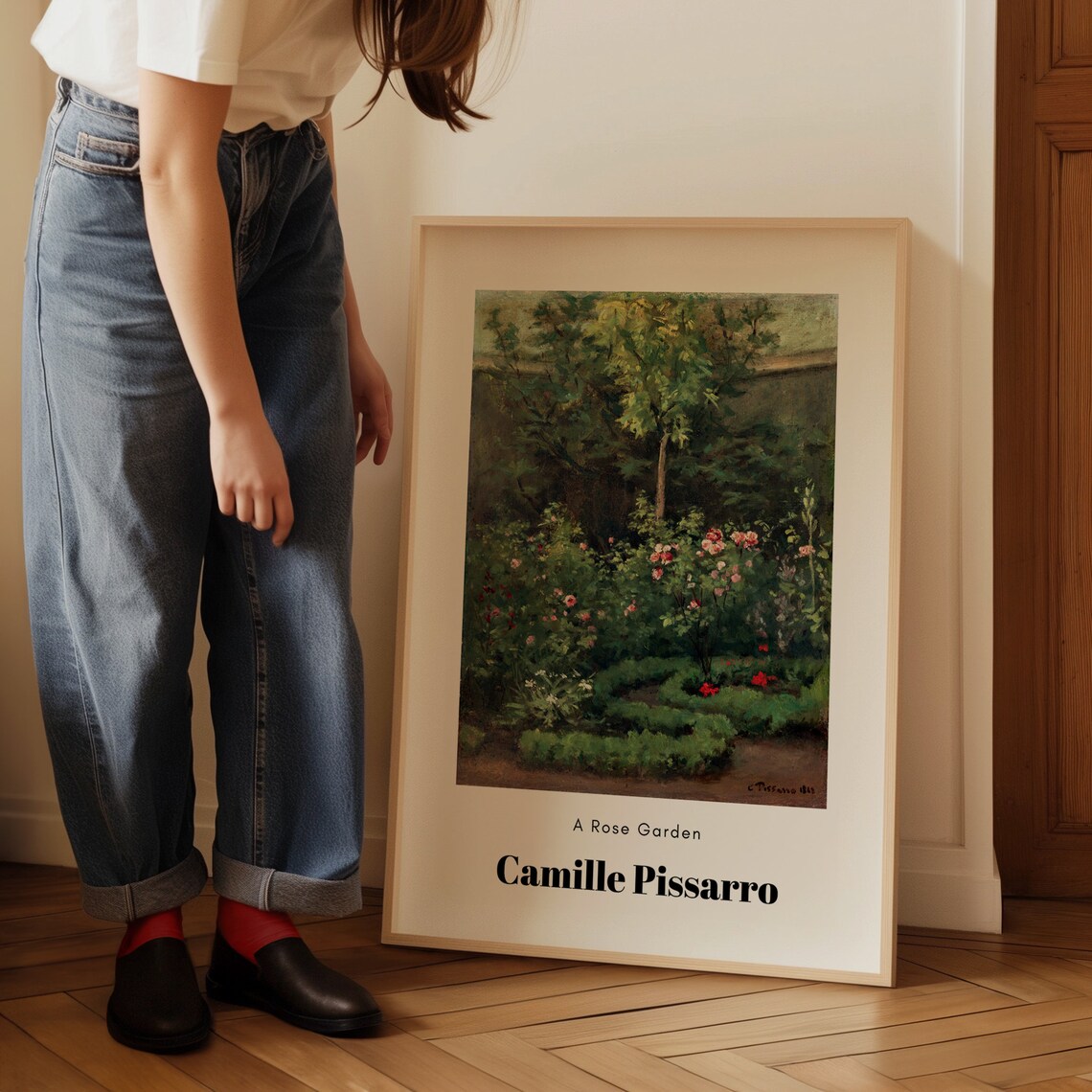 Henri Rousseau Poster Scene In Bagneux On The Outskirts Of Paris Realism Art Antique Decor Home Decoration Garden Poster - Image 4