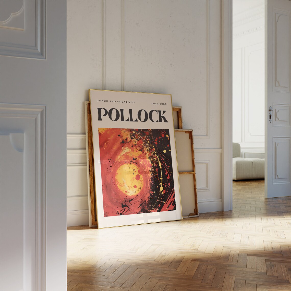 Jackson Pollock Maximalist Decor Poster Print - Image 3