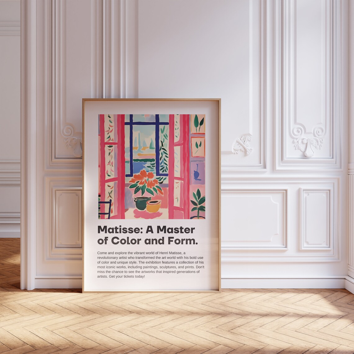 Henri Matisse Red Window Sea View Sailboat Master Color Poster - Image 5