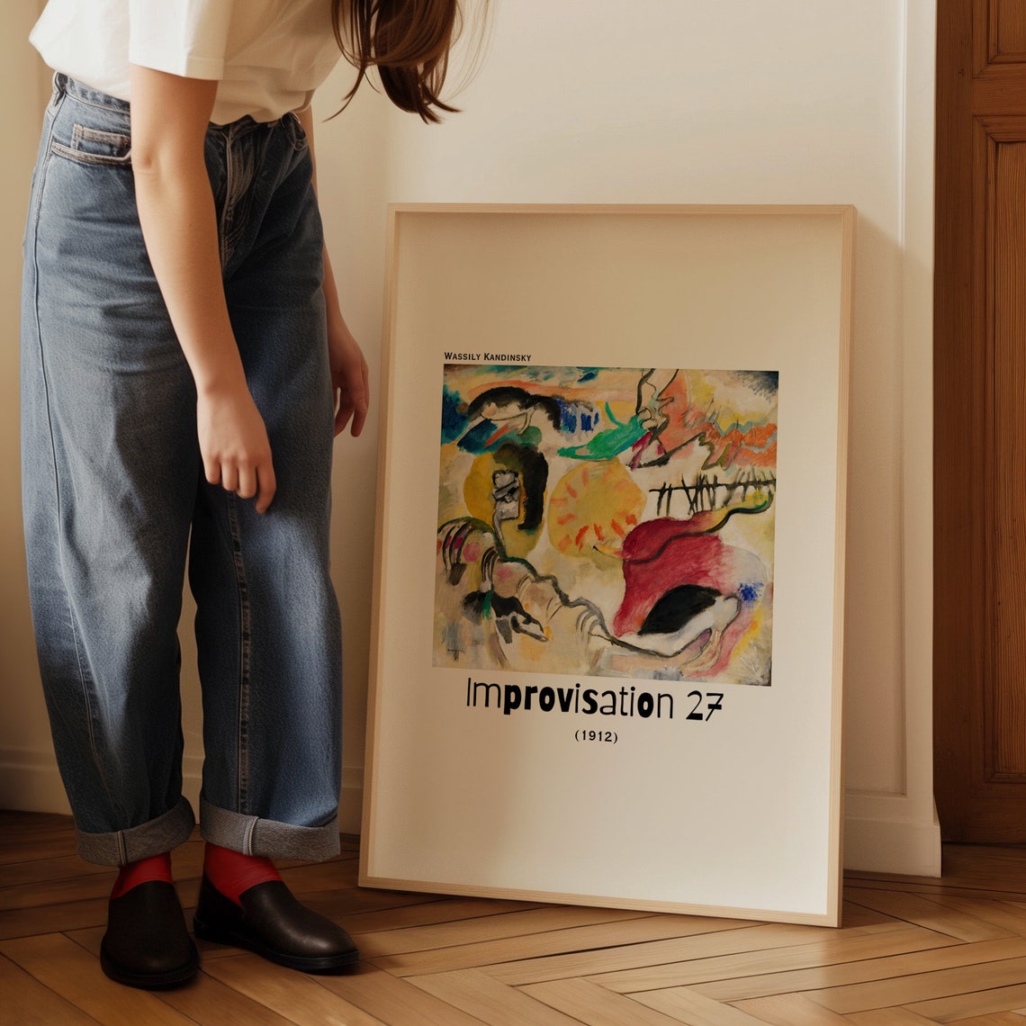 Wassily Kandinsky Improvisation 27 1912 Colorful Abstract Art Poster - Image 4