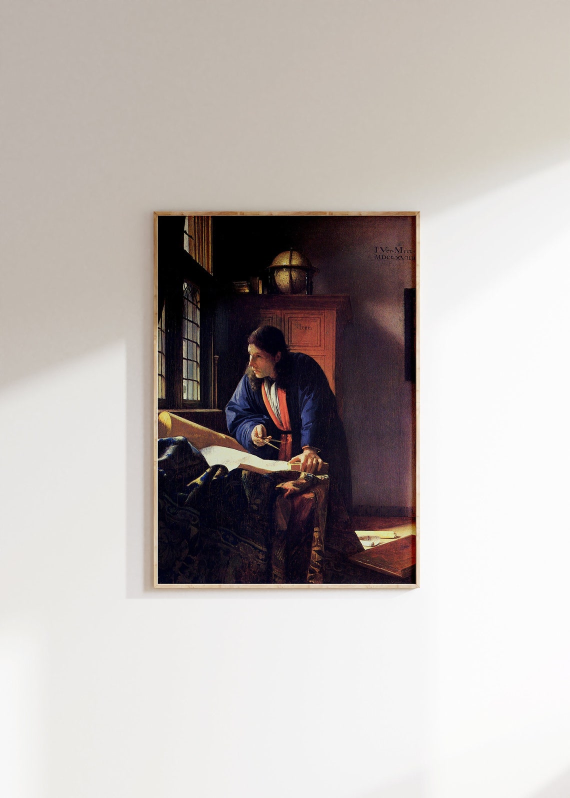 Johannes Vermeer Poster Vintage Gallery Art Print Vermeer Print Famous Art Vintage Museum Print Vermeer Vintage Wall Art Ideal Gift