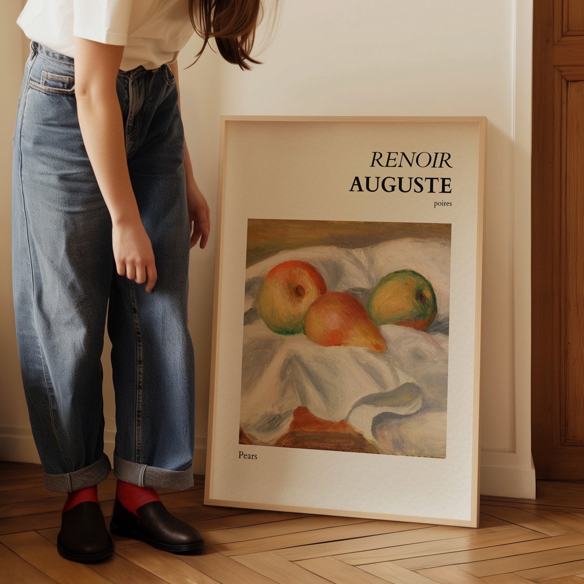 Auguste Renoir Pears Impressionist Fruit Still Life Art Poster - Image 4