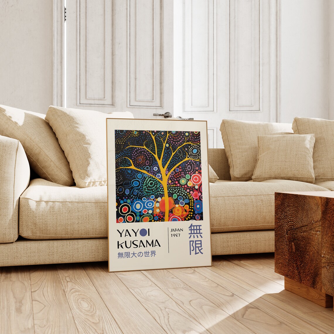Yayoi Kusama Home Wall Decor Abstract Art Print - Image 3
